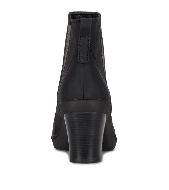 Women Baretraps Posture Plus Boots Dasha Block Heel Bootie Black