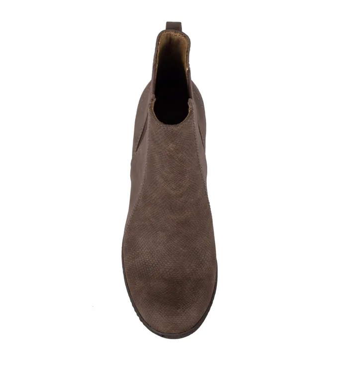 Women Baretraps Posture Plus Boots Dasha Block Heel Bootie Oak