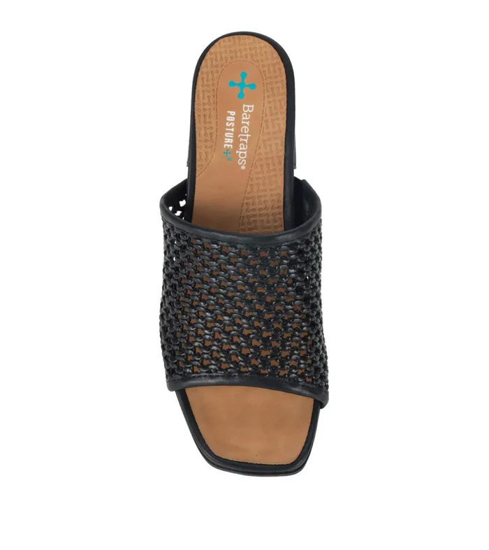 Women Baretraps Posture Plus Sandals Brenda Block Heel Sandal Black
