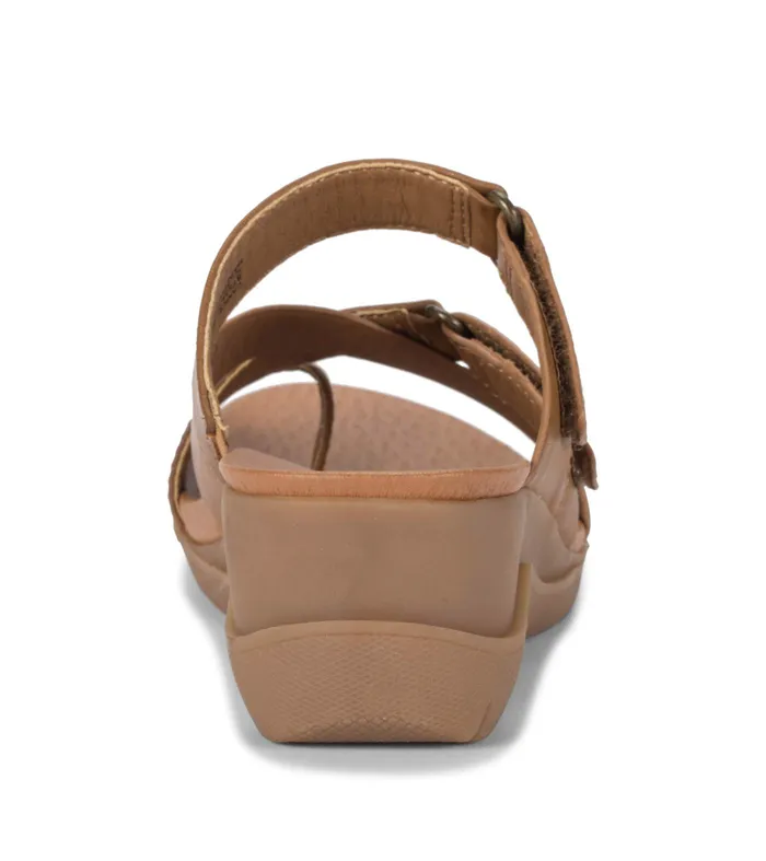 Women Baretraps Slides and Slip On Sandals Canice Wedge Slide Sandal Brush Brown