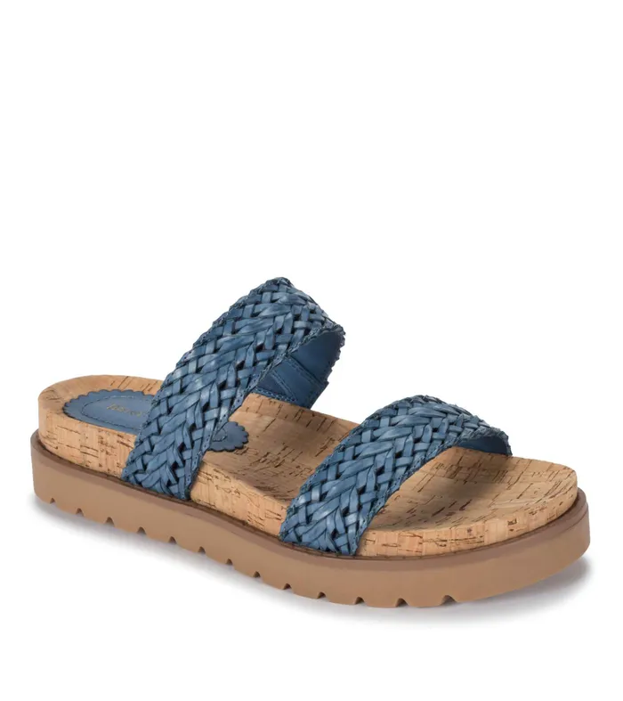 Women Baretraps Slides and Slip On Sandals Deanne Slide Sandal Ocean