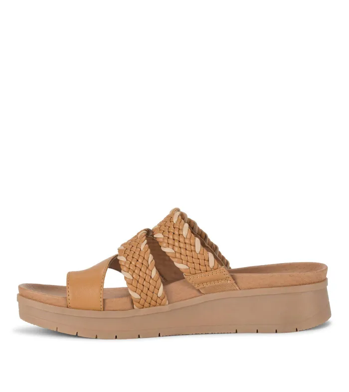 Women Baretraps Slides and Slip On Sandals Gwendalyn Slide Sandal Nude Multi