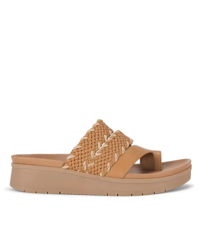 Women Baretraps Slides and Slip On Sandals Gwendalyn Slide Sandal Nude Multi
