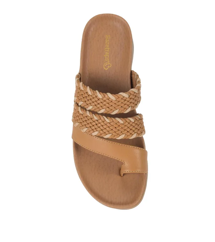 Women Baretraps Slides and Slip On Sandals Gwendalyn Slide Sandal Nude Multi
