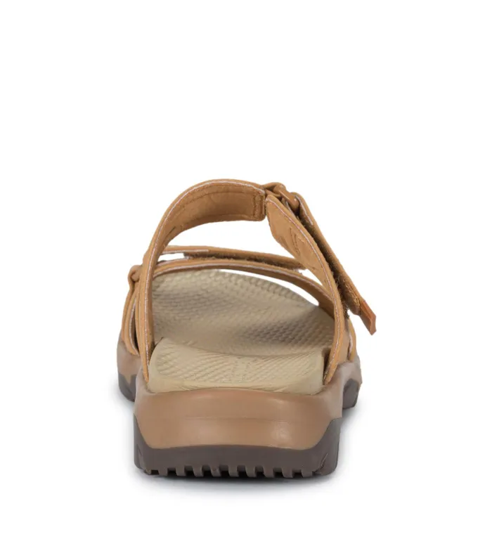 Women Baretraps Slides and Slip On Sandals Leella Slide Sandal Caramel