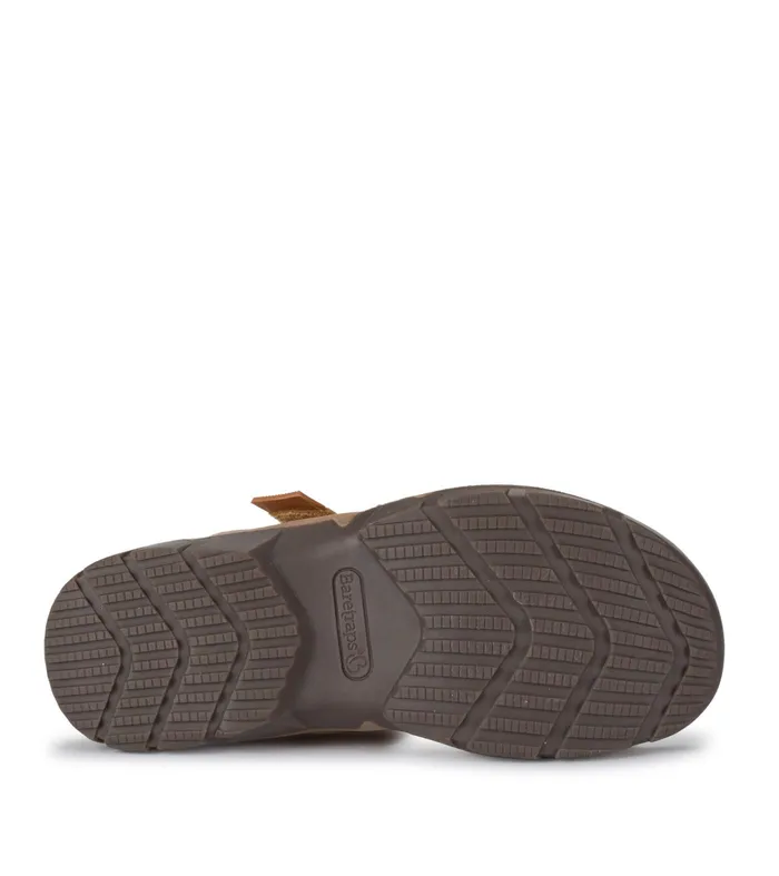 Women Baretraps Slides and Slip On Sandals Leella Slide Sandal Caramel