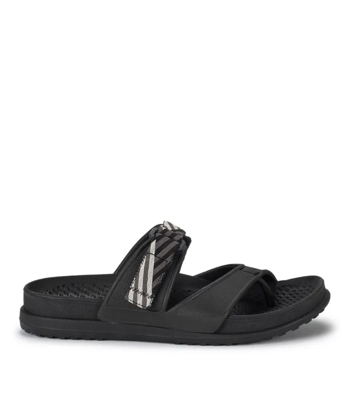 Women Baretraps Slides and Slip On Sandals Narlie Slide Sandal Black