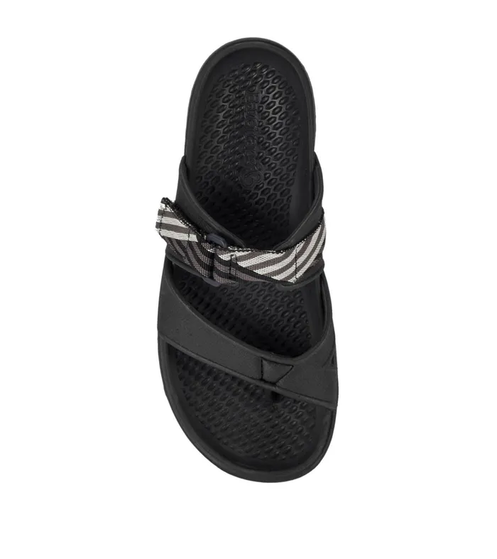 Women Baretraps Slides and Slip On Sandals Narlie Slide Sandal Black