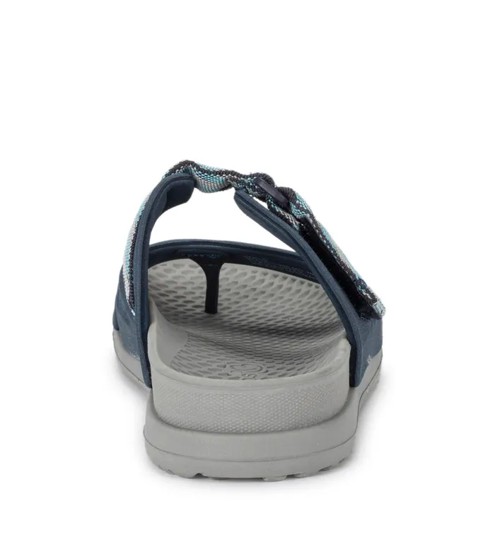 Women Baretraps Slides and Slip On Sandals Narlie Slide Sandal Navy Blue Mesh