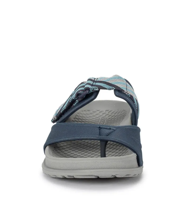 Women Baretraps Slides and Slip On Sandals Narlie Slide Sandal Navy Blue Mesh