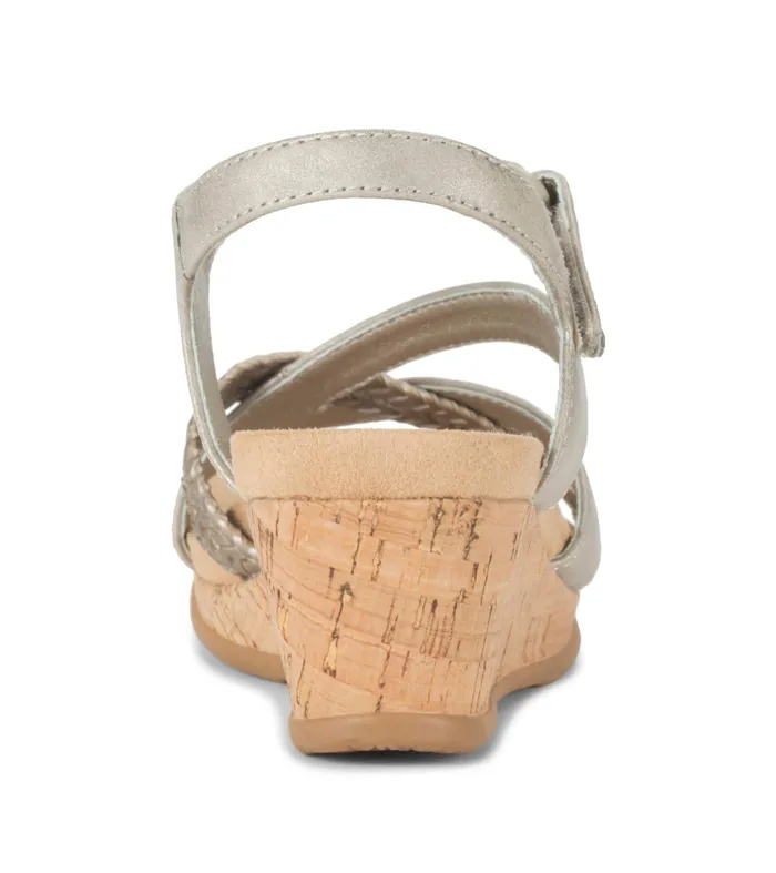 Women Baretraps Wedge Sandals Farah Wedge Sandal Champagne
