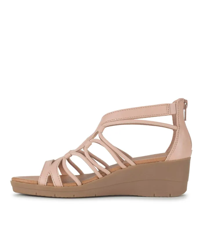 Women Baretraps Wedge Sandals Kitra Wedge Sandal Rouge