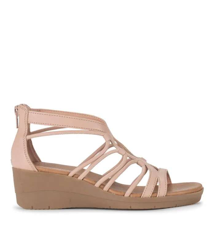 Women Baretraps Wedge Sandals Kitra Wedge Sandal Rouge
