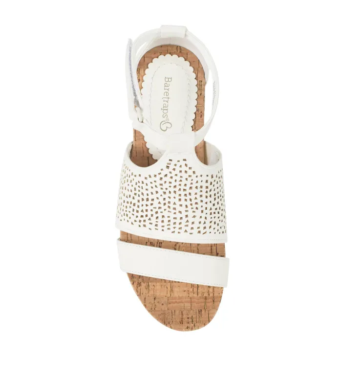Women Baretraps Wedge Sandals Raisie Wedge Sandal Cream