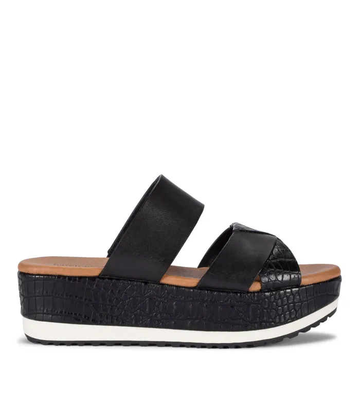 Women Baretraps Wedge Sandals Whitlie Wedge Sandal Black