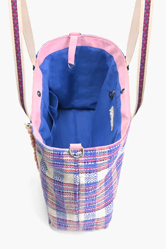 Women Beach Bags America and Beyond Parrot Palette Foliage Tote