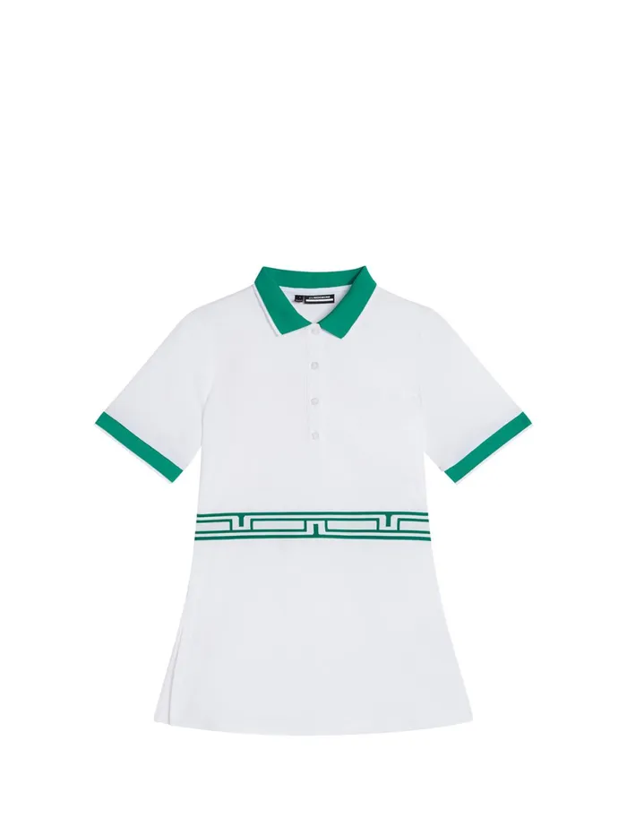 Women Belina Polo White JLindeberg Polo Shirts