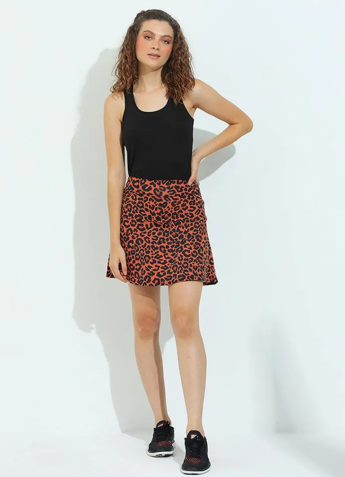 Women Birdie Skirt Skort 17034 Feline Dona Jo Birdie Skirts 17034