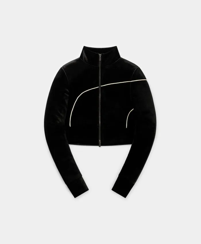 Women Black Noam Track Jacket Daily Paper Jackets