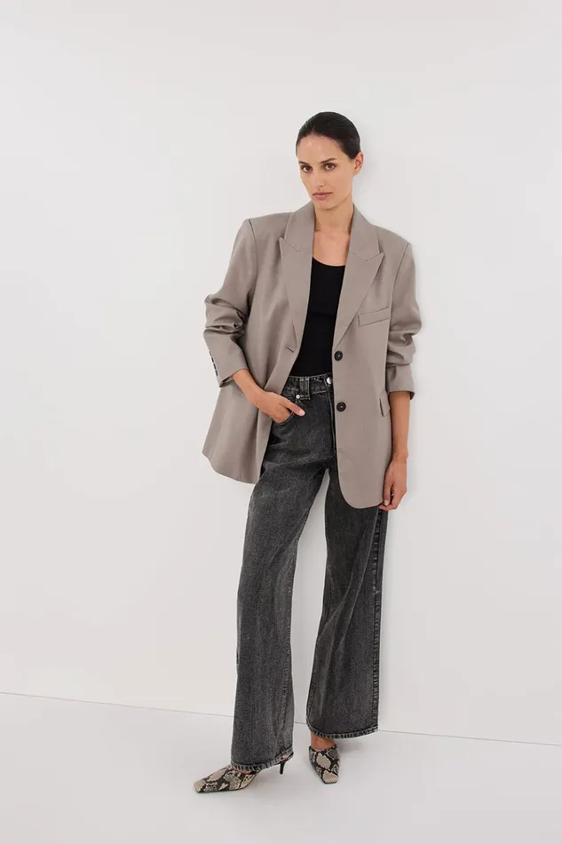 Women Blazers DISSH HARLEY SMOKE BOYFRIEND BLAZER