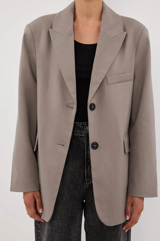 Women Blazers DISSH HARLEY SMOKE BOYFRIEND BLAZER
