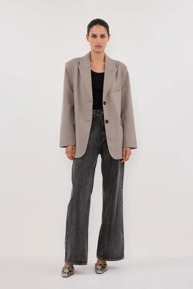 Women Blazers DISSH HARLEY SMOKE BOYFRIEND BLAZER