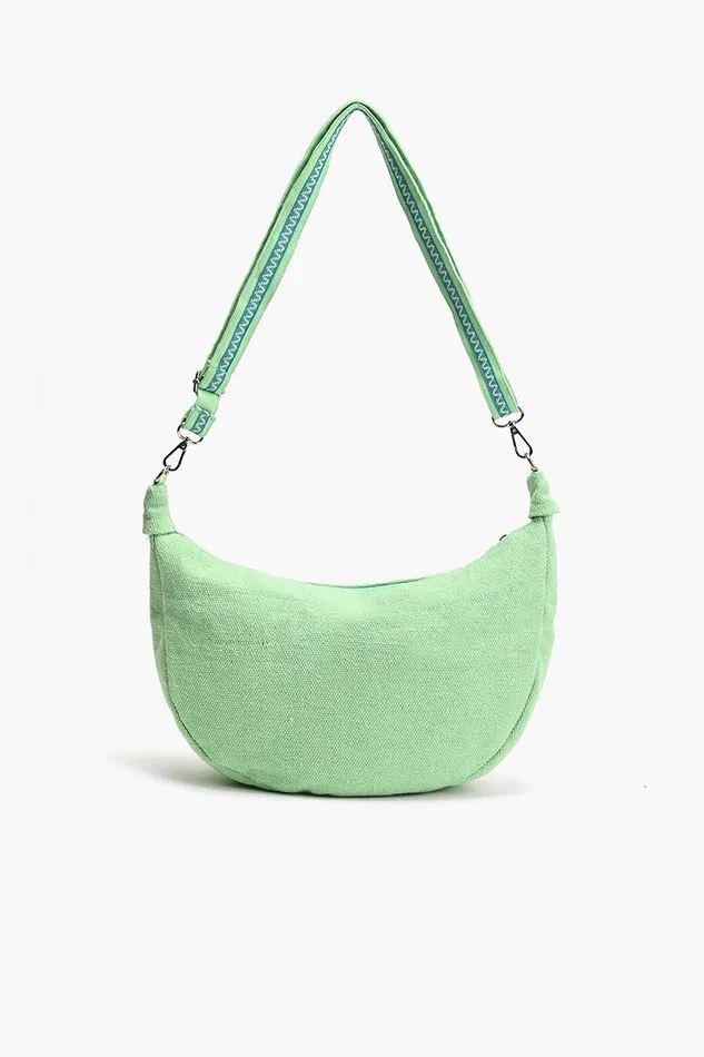 Women Blue Bloom Bouquet Shoulder Bag Shoulder Bags America and Beyond
