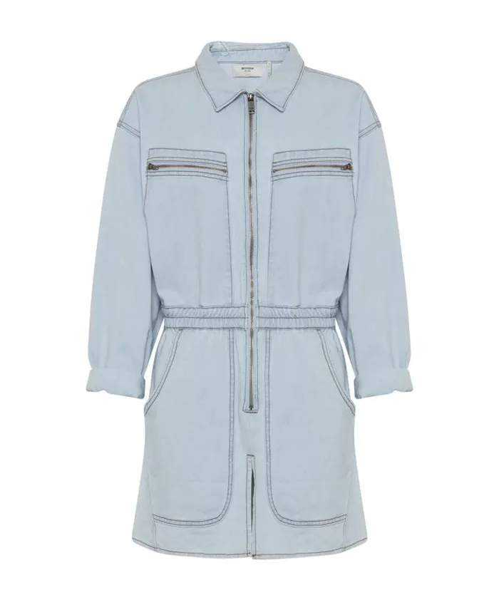 Women BLUE LATTE OLIVIA DRESS One Teaspoon Denim Dresses