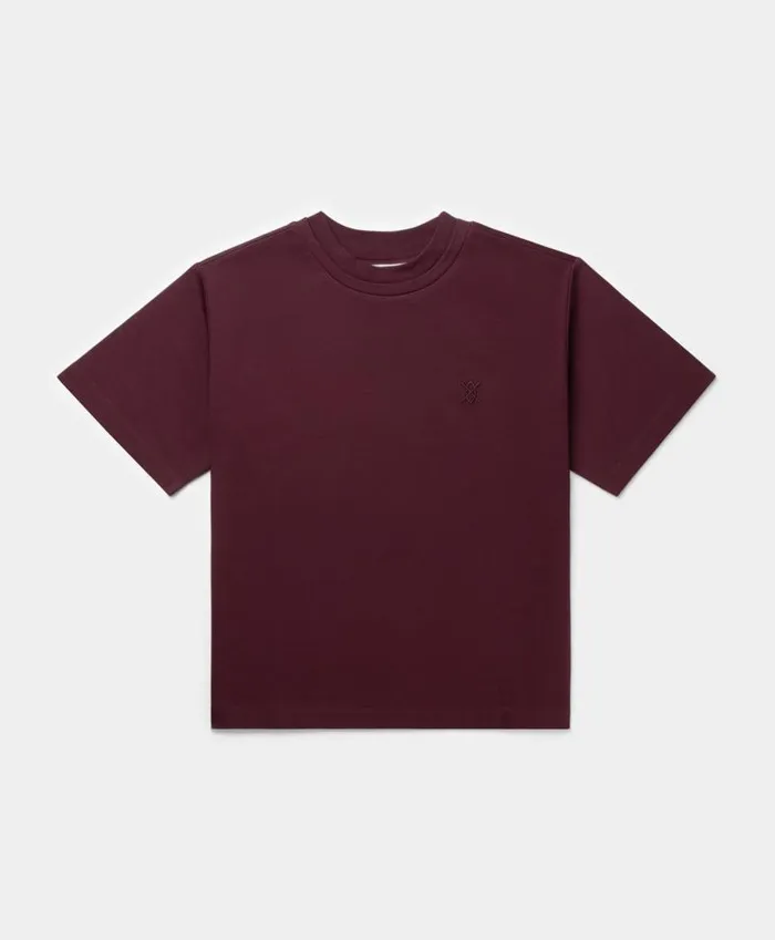 Women Bordeaux Wine Rochelle TShirt Daily Paper TShirts