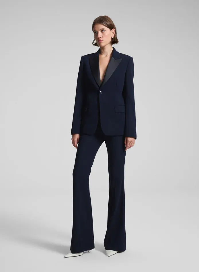 Women Bottoms ALC Sophie II Tailored Pant Evening Blue