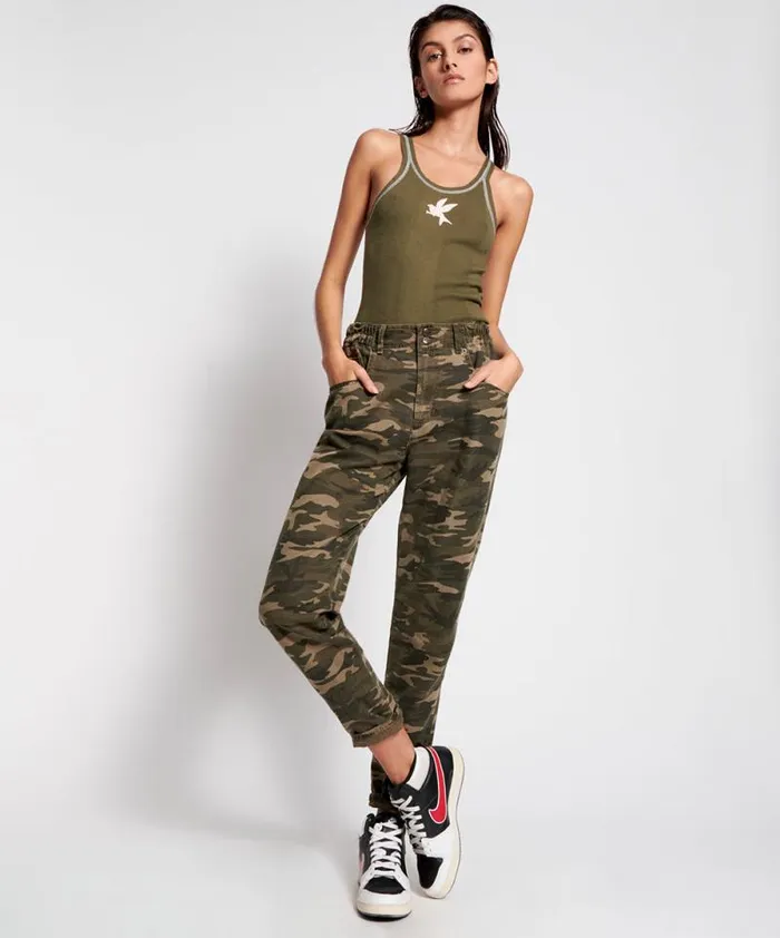 Women CAMO PIONEER 80S JEANS One Teaspoon Bottoms