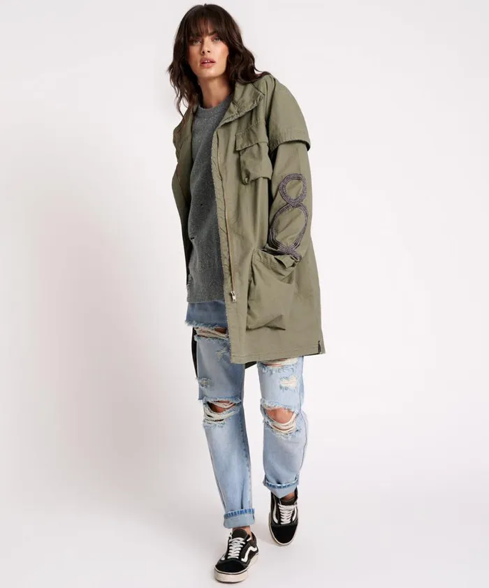 Women CARGO THROWOVER JACKET One Teaspoon Jackets Women CARGO THROWOVER JACKET One Teaspoon Jackets