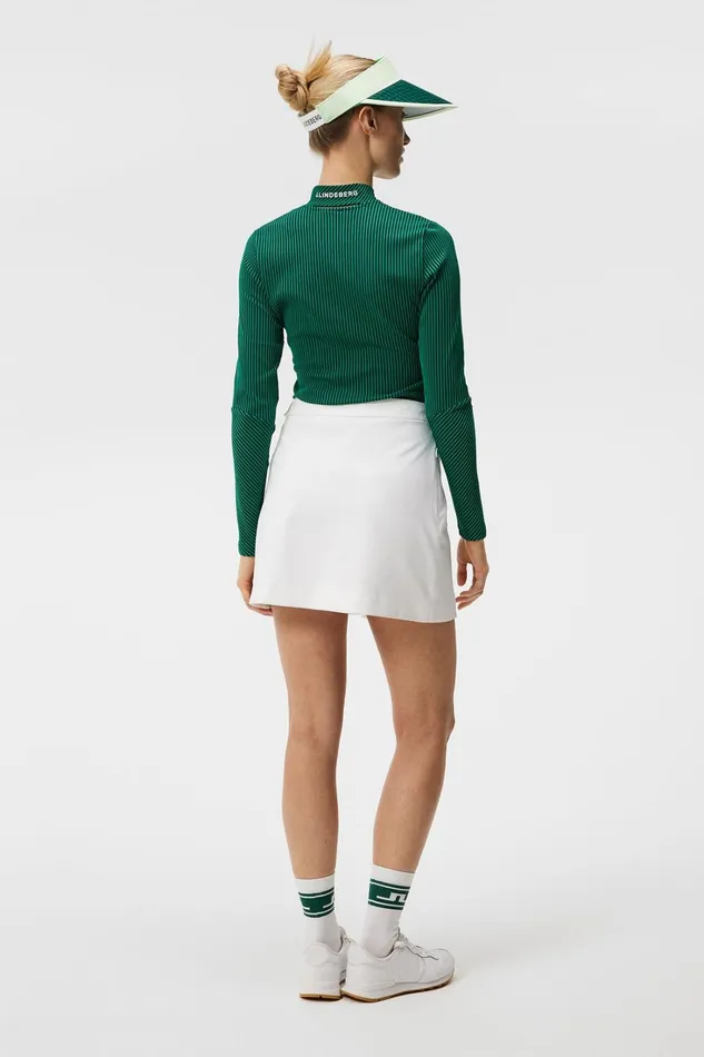 Women Cataleya Pleated Skirt White JLindeberg Skirts