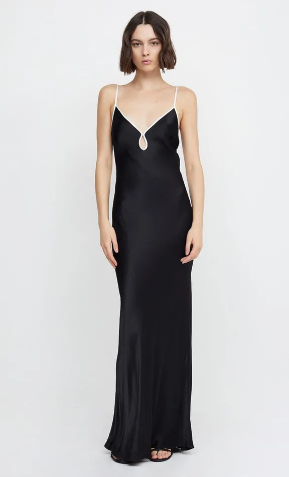 Women CEDAR CITY MAXI DRESS 8211 BLACKIVORY Bec Bridge Wedding Guest