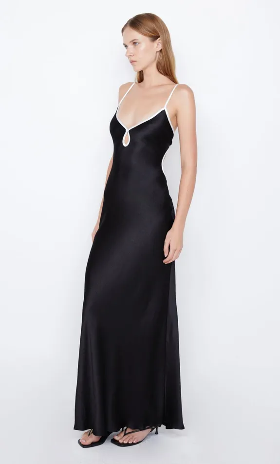 Women CEDAR CITY MAXI DRESS 8211 BLACKIVORY Bec Bridge Wedding Guest