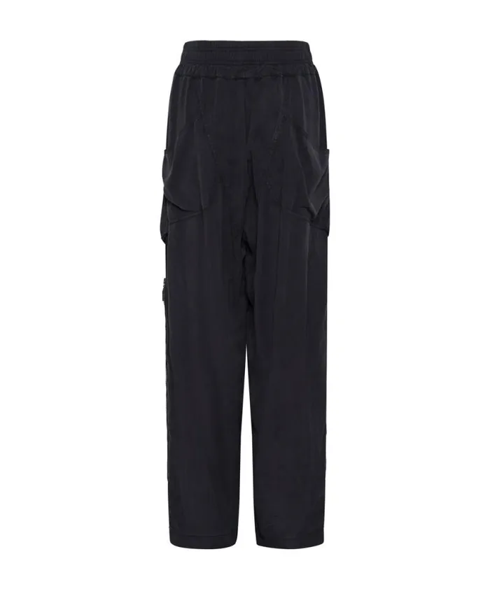 Women CHARCOAL TENCEL ZIPPED PARACHUTE PANTS One Teaspoon Bottoms Women CHARCOAL TENCEL ZIPPED PARACHUTE PANTS One Teaspoon Bottoms