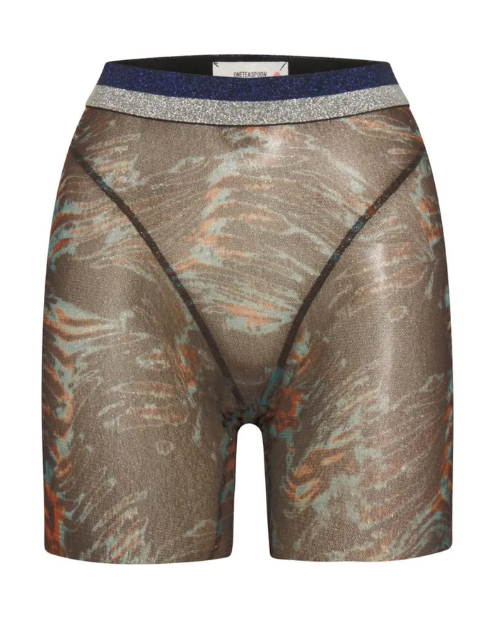 Women CHROMATIC BIKE SHORTS One Teaspoon Bottoms Women CHROMATIC BIKE SHORTS One Teaspoon Bottoms