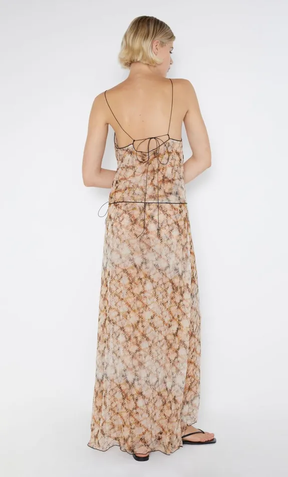 Women CIEL WRAP MAXI DRESS 8211 GEO SHIBORI Bec Bridge Prom Dresses