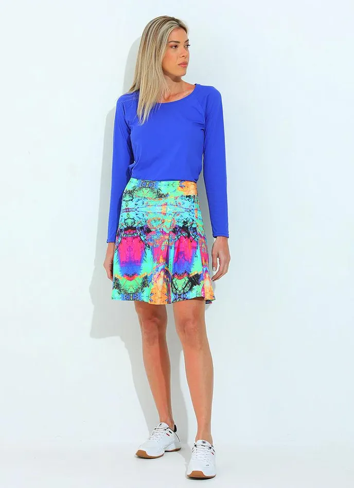 Women Classic Skirt Skort 19034 Surreal Dona Jo Classic Skirts 19034