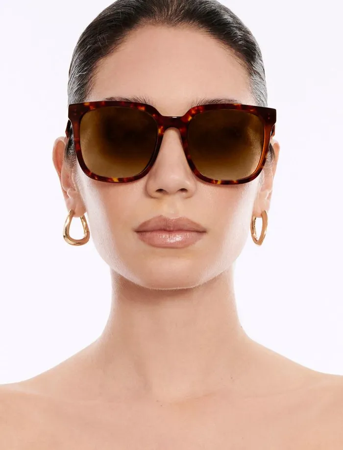 Women Classic Square Sunglasses Tort BCBG Sunglasses Women Classic Square Sunglasses Tort BCBG Sunglasses