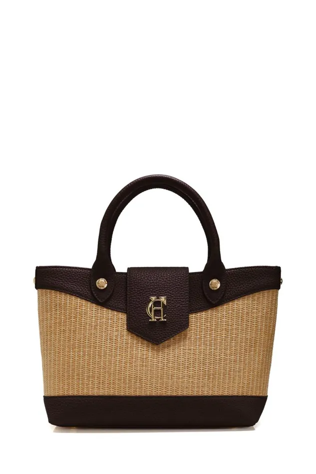 Women Crossbody Bags Holland Cooper Valencia Mini Tote Chocolate