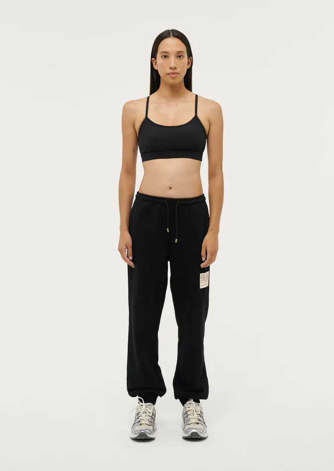 Women CUT SHOT TRACKPANT IN BLACK Pants PE Nation
