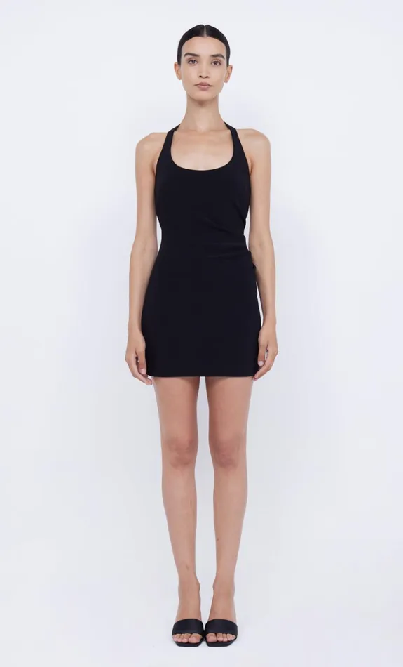 Women CYNDIE HALTER MINI DRESS 8211 BLACK Bec Bridge Mini Dresses