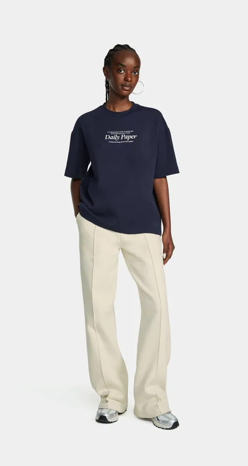 Women Deep Navy Rosie TShirt Daily Paper TShirts Women Deep Navy Rosie TShirt Daily Paper TShirts