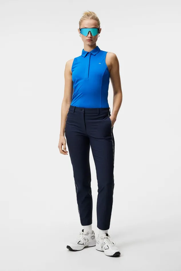 Women Dena Sleeveless Top Lapis Blue JLindeberg Polo Shirts Women Dena Sleeveless Top Lapis Blue JLindeberg Polo Shirts