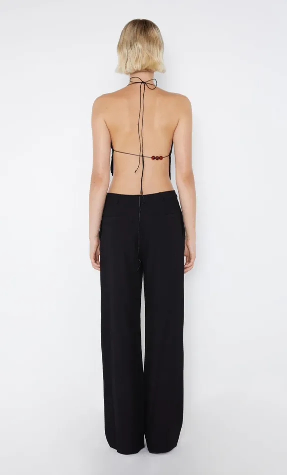 Women DESIREE STRAIGHT LEG PANT 8211 BLACK Bec Bridge Shorts Pants