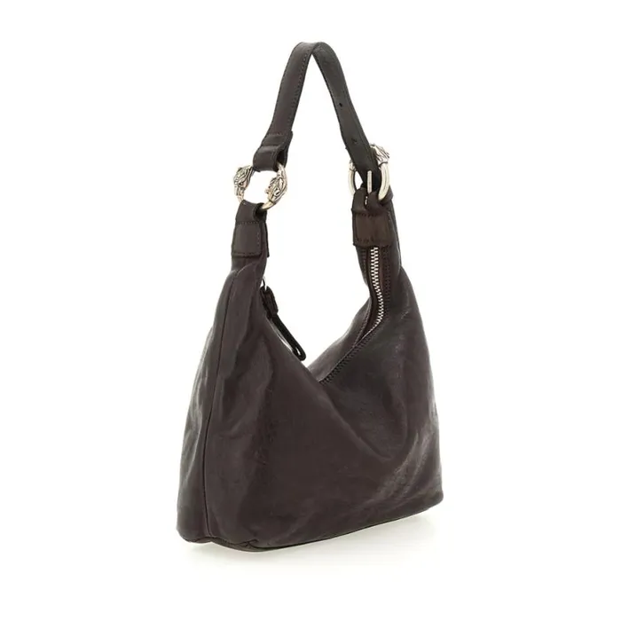 Women Diana Brown Campomaggi ShoulderHobo Bag