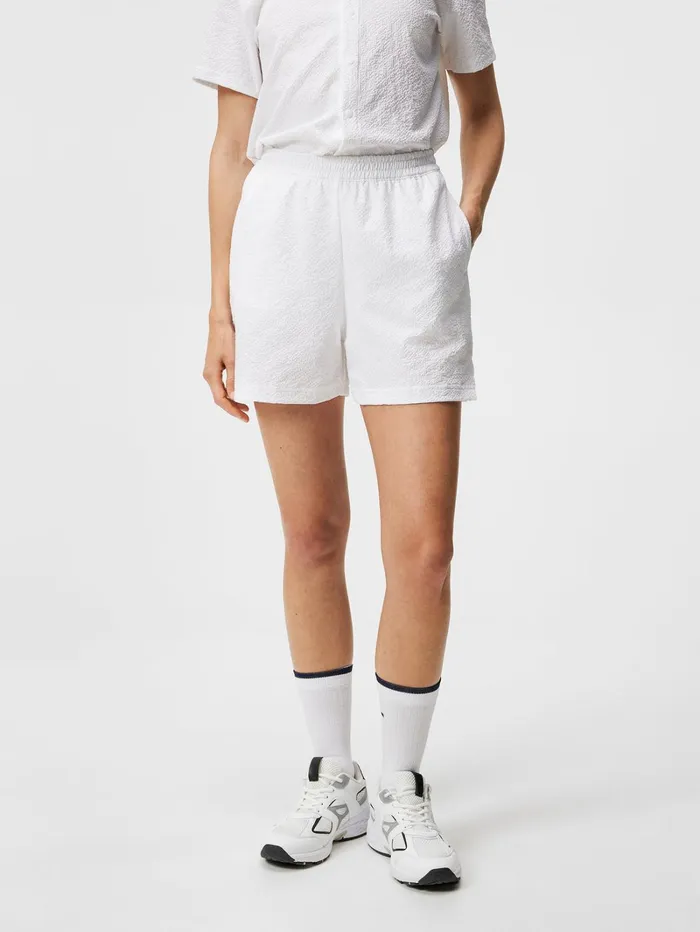 Women Diana Shorts White JLindeberg Shorts