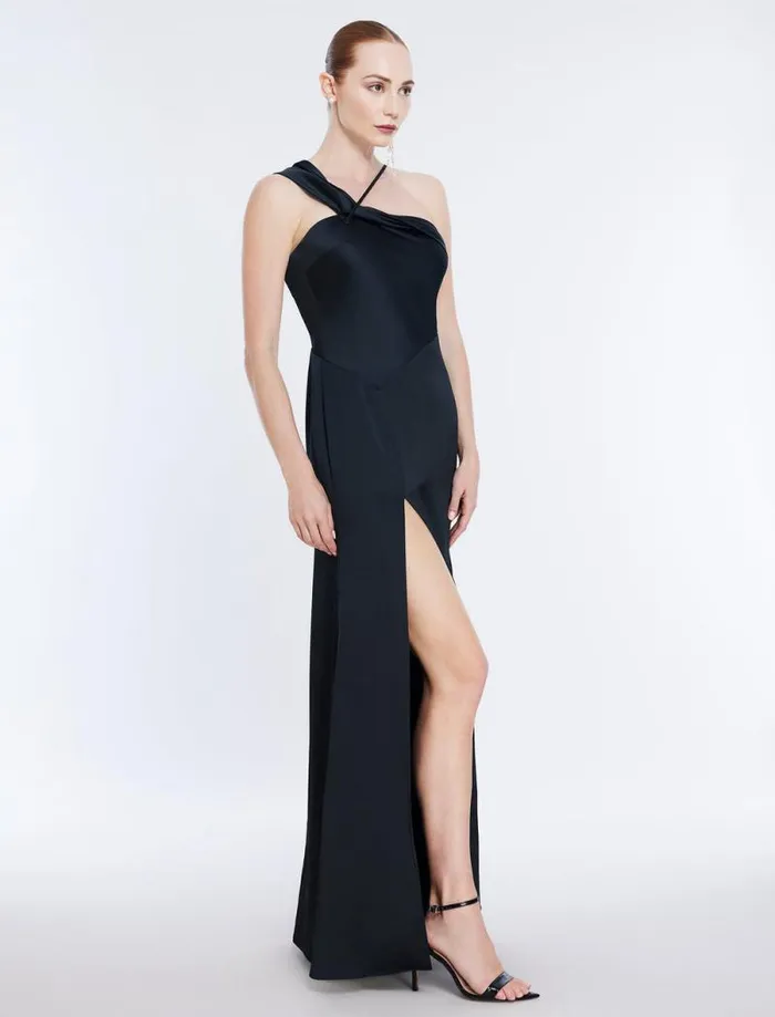 Women Dianca Evening Gown Black BCBG Dresses Women Dianca Evening Gown Black BCBG Dresses