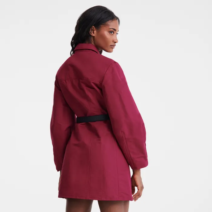 Women Dress Beetroot Dresses and Skirts Longchamp